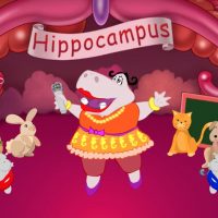 dancing hippo